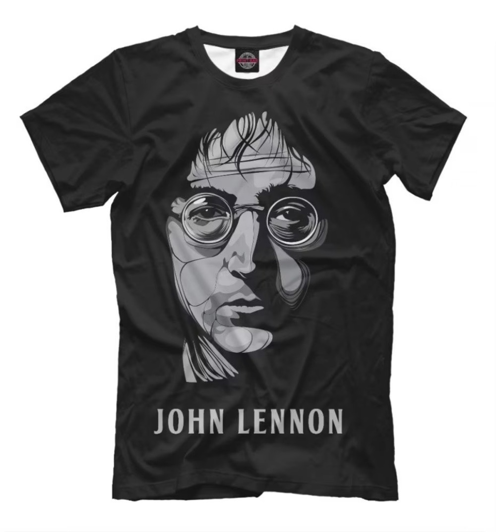 John Lennon Art TShirt High Quality Tee